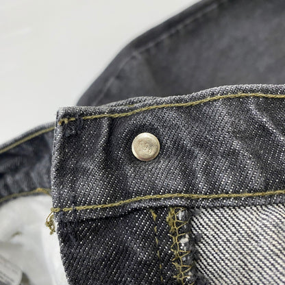 【中古品】【メンズ】 Levi's リーバイス 90's 517 STRAIGHT DENIM PANTS 40517-0259 90年代 517 ストレート デニムパンツ ボトムス ジーンズ ボタン裏刻印296 USA製 156-260410-ks-09-tei サイズ：W32L32　※91年製 カラー：ブラック 万代Net店