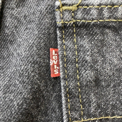 【中古品】【メンズ】 Levi's リーバイス 90's 517 STRAIGHT DENIM PANTS 40517-0259 90年代 517 ストレート デニムパンツ ボトムス ジーンズ ボタン裏刻印296 USA製 156-260410-ks-09-tei サイズ：W32L32　※91年製 カラー：ブラック 万代Net店