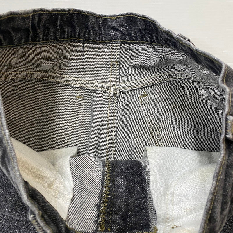 【中古品】【メンズ】 Levi's リーバイス 90's 517 STRAIGHT DENIM PANTS 40517-0259 90年代 517 ストレート デニムパンツ ボトムス ジーンズ ボタン裏刻印296 USA製 156-260410-ks-09-tei サイズ：W32L32　※91年製 カラー：ブラック 万代Net店
