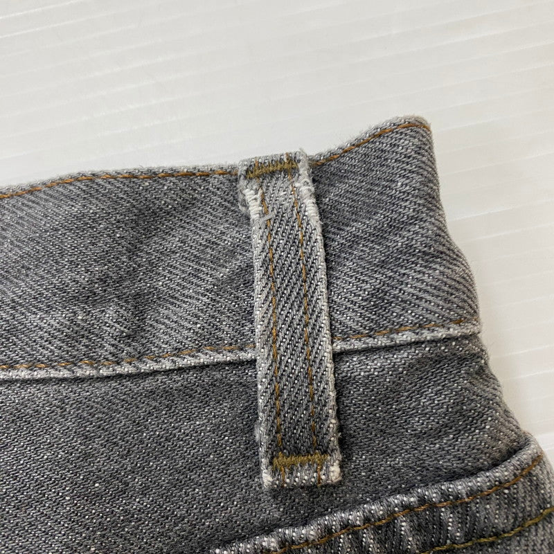 【中古品】【メンズ】 Levi's リーバイス 80's 501 STRAIGHT DENIM PANTS VINTAGE 80年代 501 ストレート デニムパンツ ボトムス ジーンズ ヴィンテージ ボタン裏刻印 524 エルパソ工場製 156-260410-ks-08-tei サイズ：サイズ表記無し カラー：ブラック 万代Net店