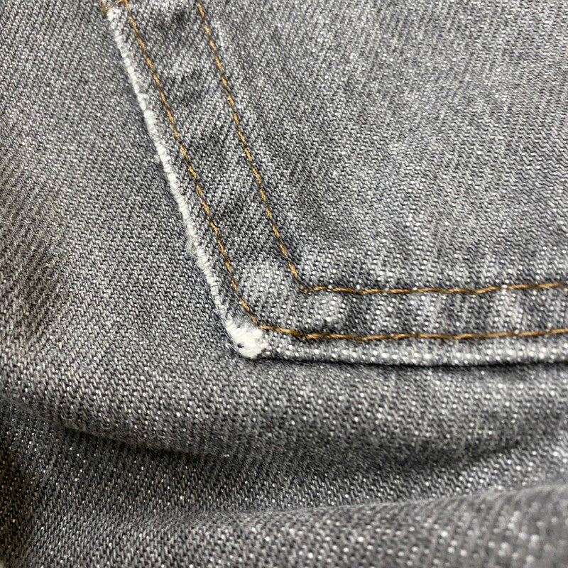 【中古品】【メンズ】 Levi's リーバイス 80's 501 STRAIGHT DENIM PANTS VINTAGE 80年代 501 ストレート デニムパンツ ボトムス ジーンズ ヴィンテージ ボタン裏刻印 524 エルパソ工場製 156-260410-ks-08-tei サイズ：サイズ表記無し カラー：ブラック 万代Net店