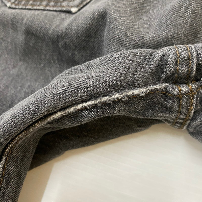 【中古品】【メンズ】 Levi's リーバイス 80's 501 STRAIGHT DENIM PANTS VINTAGE 80年代 501 ストレート デニムパンツ ボトムス ジーンズ ヴィンテージ ボタン裏刻印 524 エルパソ工場製 156-260410-ks-08-tei サイズ：サイズ表記無し カラー：ブラック 万代Net店