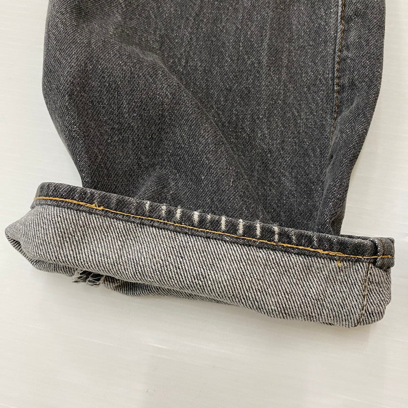 【中古品】【メンズ】 Levi's リーバイス 80's 501 STRAIGHT DENIM PANTS VINTAGE 80年代 501 ストレート デニムパンツ ボトムス ジーンズ ヴィンテージ ボタン裏刻印 524 エルパソ工場製 156-260410-ks-08-tei サイズ：サイズ表記無し カラー：ブラック 万代Net店