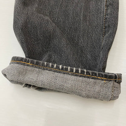 【中古品】【メンズ】 Levi's リーバイス 80's 501 STRAIGHT DENIM PANTS VINTAGE 80年代 501 ストレート デニムパンツ ボトムス ジーンズ ヴィンテージ ボタン裏刻印 524 エルパソ工場製 156-260410-ks-08-tei サイズ：サイズ表記無し カラー：ブラック 万代Net店