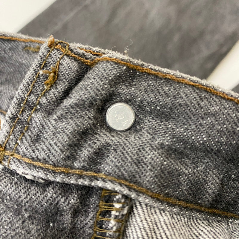 【中古品】【メンズ】 Levi's リーバイス 80's 501 STRAIGHT DENIM PANTS VINTAGE 80年代 501 ストレート デニムパンツ ボトムス ジーンズ ヴィンテージ ボタン裏刻印 524 エルパソ工場製 156-260410-ks-08-tei サイズ：サイズ表記無し カラー：ブラック 万代Net店