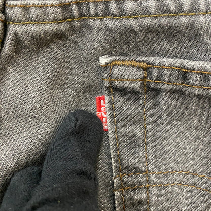 【中古品】【メンズ】 Levi's リーバイス 80's 501 STRAIGHT DENIM PANTS VINTAGE 80年代 501 ストレート デニムパンツ ボトムス ジーンズ ヴィンテージ ボタン裏刻印 524 エルパソ工場製 156-260410-ks-08-tei サイズ：サイズ表記無し カラー：ブラック 万代Net店
