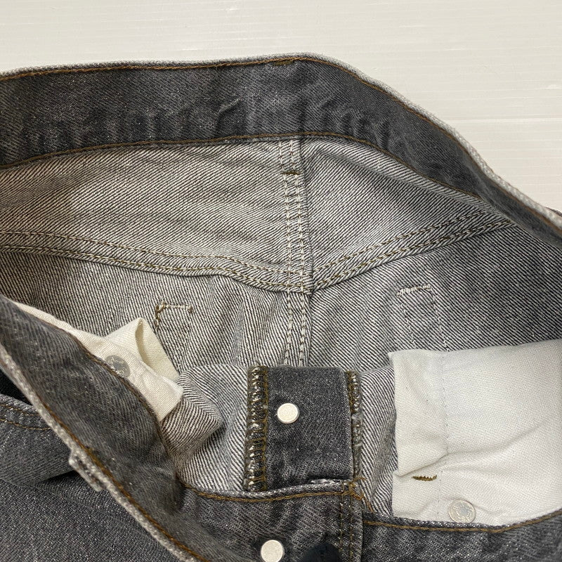 【中古品】【メンズ】 Levi's リーバイス 80's 501 STRAIGHT DENIM PANTS VINTAGE 80年代 501 ストレート デニムパンツ ボトムス ジーンズ ヴィンテージ ボタン裏刻印 524 エルパソ工場製 156-260410-ks-08-tei サイズ：サイズ表記無し カラー：ブラック 万代Net店