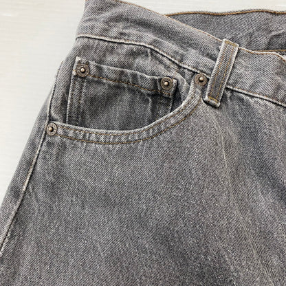 【中古品】【メンズ】 Levi's リーバイス 80's 501 STRAIGHT DENIM PANTS VINTAGE 80年代 501 ストレート デニムパンツ ボトムス ジーンズ ヴィンテージ ボタン裏刻印 524 エルパソ工場製 156-260410-ks-08-tei サイズ：サイズ表記無し カラー：ブラック 万代Net店