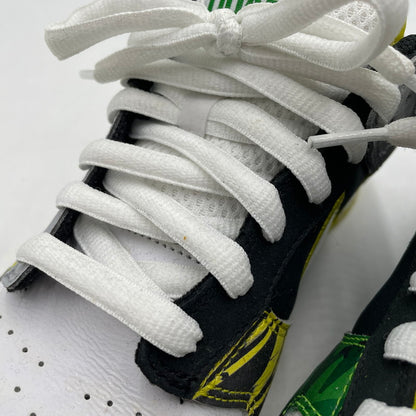 【中古品】【メンズ】 NIKE ナイキ × DIVISION STREET ディビジョンストリート 別注 コラボ DUNK LOW PREM ”WHAT THE DUCKS AWAY” HV1454-100 ダンク ロー ワットザダック アウェイ スニーカー 靴 160-260415-yo-05-tei サイズ：26.5cm カラー：グリーン/イエロー 万代Net店