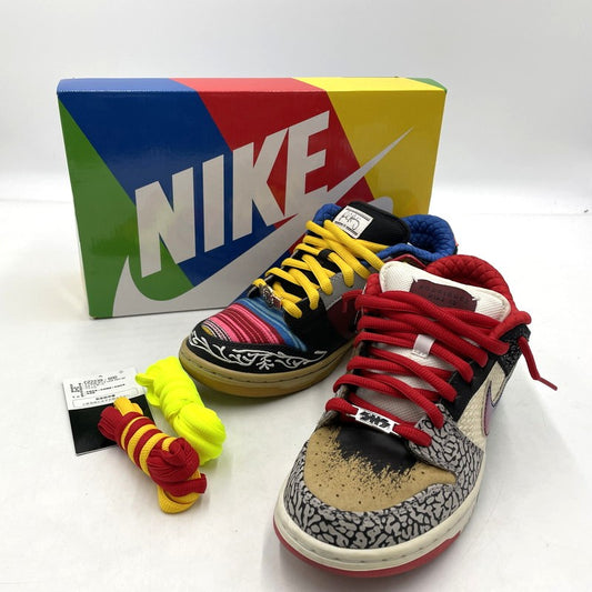 【中古品】【メンズ】 NIKE ナイキ NIKE SB ナイキ スケートボーディング DUNK LOW PRO QS ”WHAT THE P-ROD" CZ2239-600 ダンク ロー プロ ワット ザ ポール ロドリゲ スニーカー 靴 シューズ 160-260415-yo-04-tei サイズ：26.5cm カラー：マルチ 万代Net店