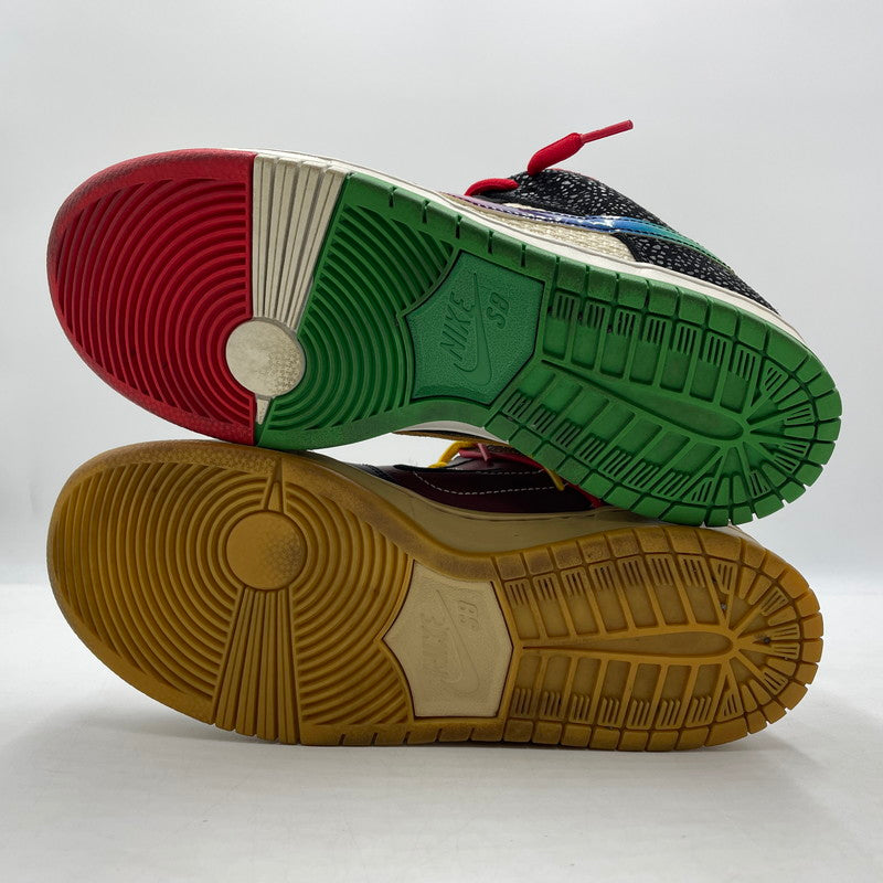 【中古品】【メンズ】 NIKE ナイキ NIKE SB ナイキ スケートボーディング DUNK LOW PRO QS ”WHAT THE P-ROD" CZ2239-600 ダンク ロー プロ ワット ザ ポール ロドリゲ スニーカー 靴 シューズ 160-260415-yo-04-tei サイズ：26.5cm カラー：マルチ 万代Net店