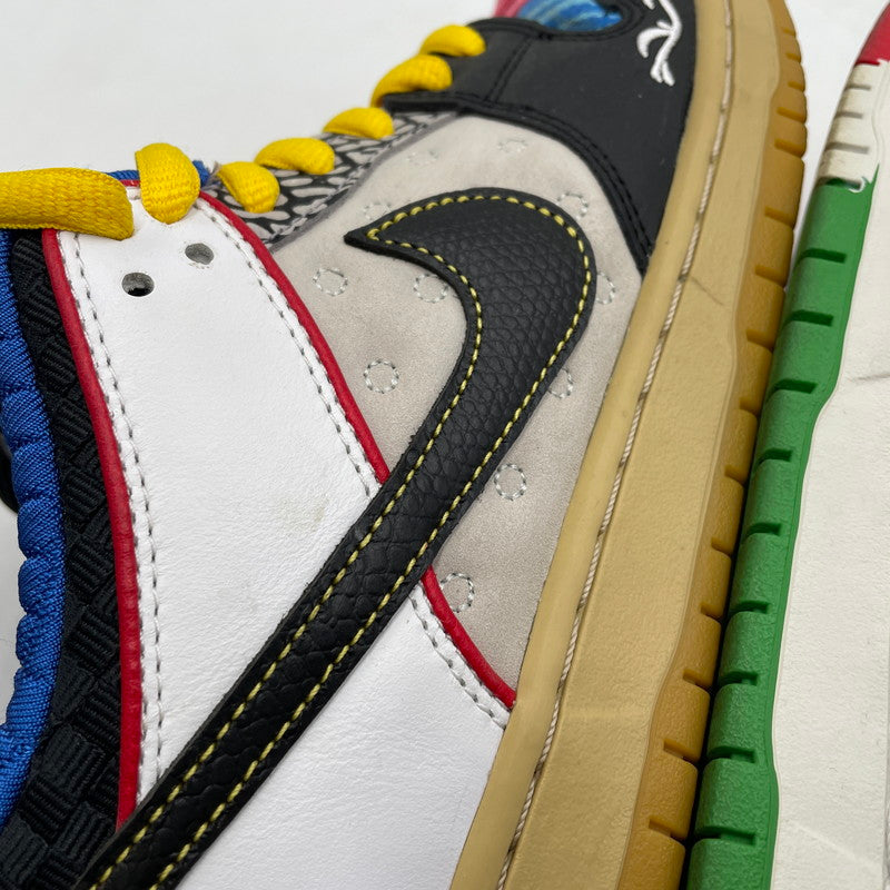 【中古品】【メンズ】 NIKE ナイキ NIKE SB ナイキ スケートボーディング DUNK LOW PRO QS ”WHAT THE P-ROD" CZ2239-600 ダンク ロー プロ ワット ザ ポール ロドリゲ スニーカー 靴 シューズ 160-260415-yo-04-tei サイズ：26.5cm カラー：マルチ 万代Net店