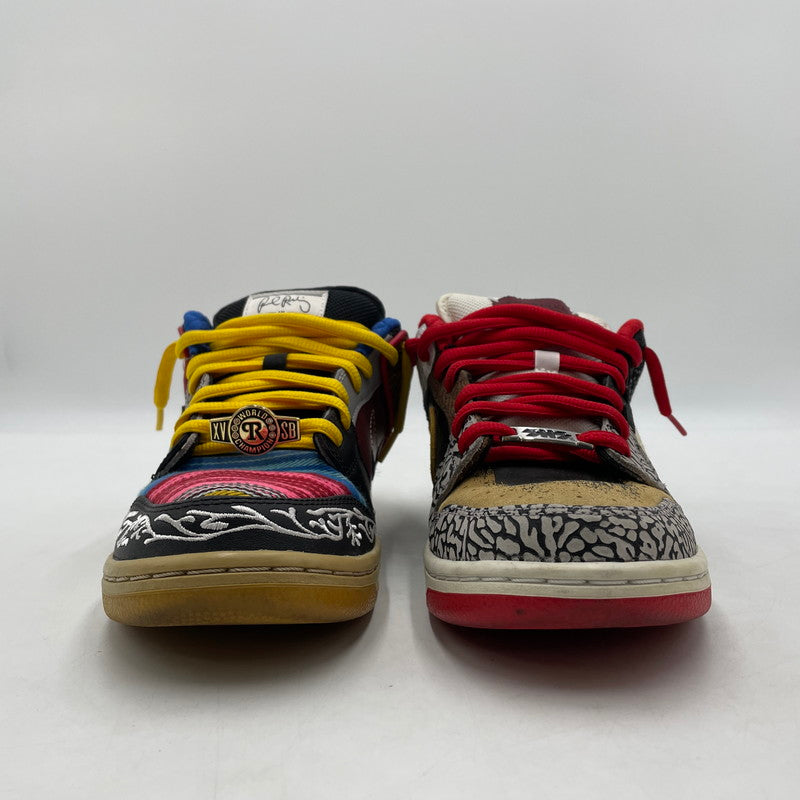 【中古品】【メンズ】 NIKE ナイキ NIKE SB ナイキ スケートボーディング DUNK LOW PRO QS ”WHAT THE P-ROD" CZ2239-600 ダンク ロー プロ ワット ザ ポール ロドリゲ スニーカー 靴 シューズ 160-260415-yo-04-tei サイズ：26.5cm カラー：マルチ 万代Net店