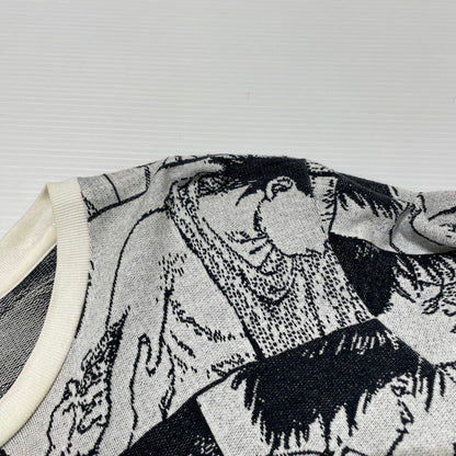 【中古品】【メンズ】 × AKIRA アキラ 別注 コラボ SYRINGE JACQURD L/S TOP シリンジ ジャガード ロングスリーブ トップ 長袖 Tシャツ 149-260408-yo-16-fuzh サイズ：M カラー：柄 万代Net店