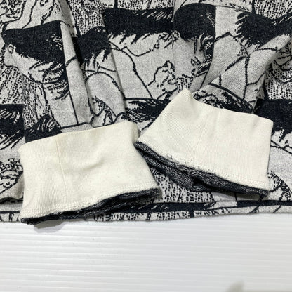 【中古品】【メンズ】 × AKIRA アキラ 別注 コラボ SYRINGE JACQURD L/S TOP シリンジ ジャガード ロングスリーブ トップ 長袖 Tシャツ 149-260408-yo-16-fuzh サイズ：M カラー：柄 万代Net店