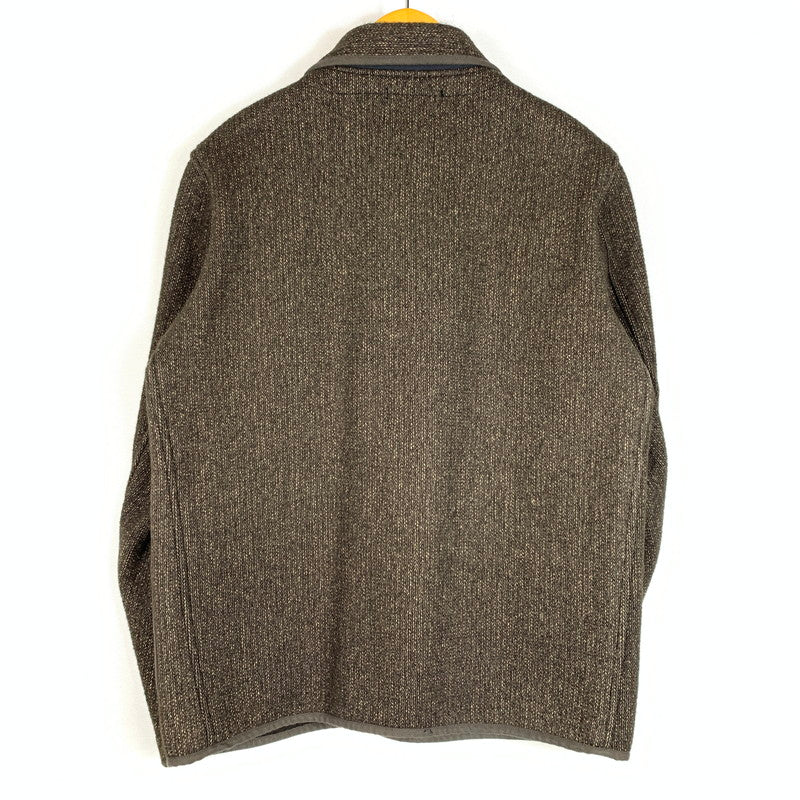【中古品】【メンズ】 FULLCOUNT フルカウント BROWN'S BEACH ROUND COLLER JACKET BBJ7-003 ブラウンズビーチ ラウンド コラー ジャケット アウター 145-260410-ko-13-tei サイズ：38 カラー：ブラウン 万代Net店