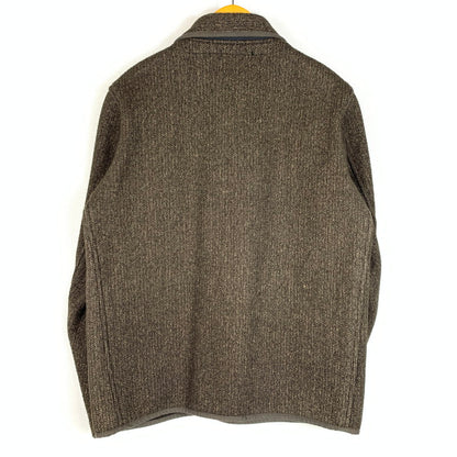 【中古品】【メンズ】 FULLCOUNT フルカウント BROWN'S BEACH ROUND COLLER JACKET BBJ7-003 ブラウンズビーチ ラウンド コラー ジャケット アウター 145-260410-ko-13-tei サイズ：38 カラー：ブラウン 万代Net店