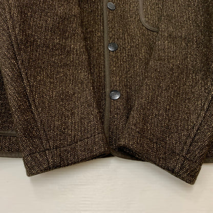 【中古品】【メンズ】 FULLCOUNT フルカウント BROWN'S BEACH ROUND COLLER JACKET BBJ7-003 ブラウンズビーチ ラウンド コラー ジャケット アウター 145-260410-ko-13-tei サイズ：38 カラー：ブラウン 万代Net店