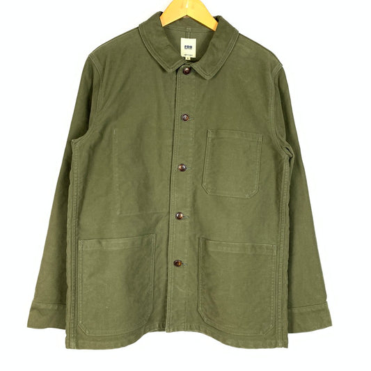 【中古品】【メンズ】 FOB FACTORY エフオービーファクトリー FRENCH MOLESKIN JACKET F2373 フレンチ モールスキン ジャケット アウター ワークジャケット 145-260410-ko-11-tei サイズ：2 カラー：カーキ 万代Net店