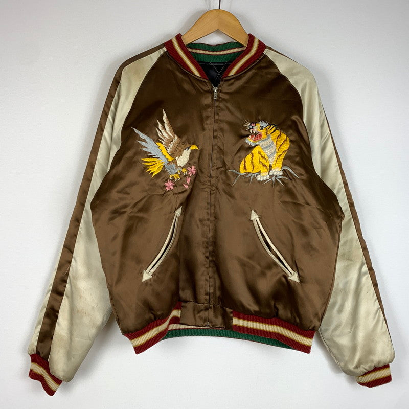 【現状渡し品】【メンズ】 東洋エンタープライズ トーヨーエンタープライズ SOUVENIR JACKET M18469 スーベニア ジャケット アウター リバーシブルジャケット 145-260410-ko-22-tei サイズ：L カラー：ブラウン 万代Net店