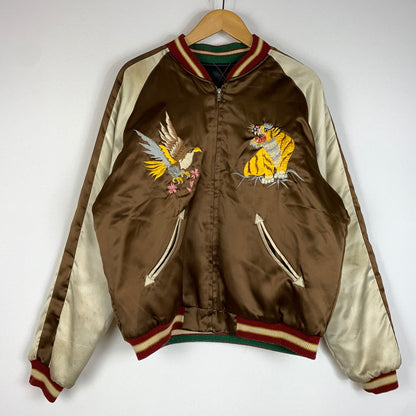【現状渡し品】【メンズ】 東洋エンタープライズ トーヨーエンタープライズ SOUVENIR JACKET M18469 スーベニア ジャケット アウター リバーシブルジャケット 145-260410-ko-22-tei サイズ：L カラー：ブラウン 万代Net店