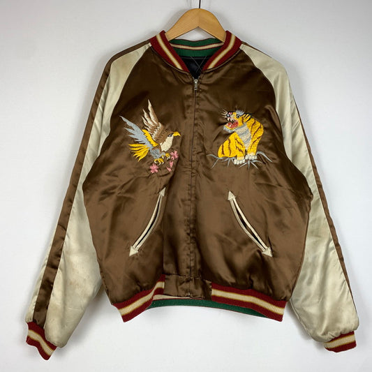 【現状渡し品】【メンズ】 東洋エンタープライズ トーヨーエンタープライズ SOUVENIR JACKET M18469 スーベニア ジャケット アウター リバーシブルジャケット 145-260410-ko-22-tei サイズ：L カラー：ブラウン 万代Net店
