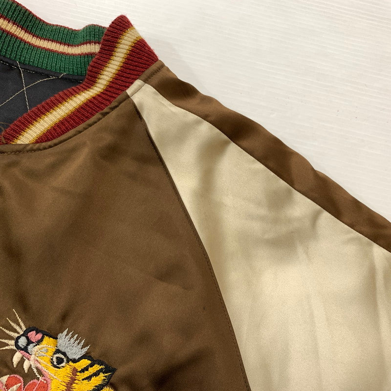 【現状渡し品】【メンズ】 東洋エンタープライズ トーヨーエンタープライズ SOUVENIR JACKET M18469 スーベニア ジャケット アウター リバーシブルジャケット 145-260410-ko-22-tei サイズ：L カラー：ブラウン 万代Net店