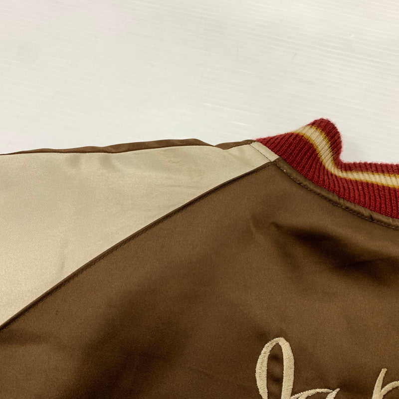 【現状渡し品】【メンズ】 東洋エンタープライズ トーヨーエンタープライズ SOUVENIR JACKET M18469 スーベニア ジャケット アウター リバーシブルジャケット 145-260410-ko-22-tei サイズ：L カラー：ブラウン 万代Net店