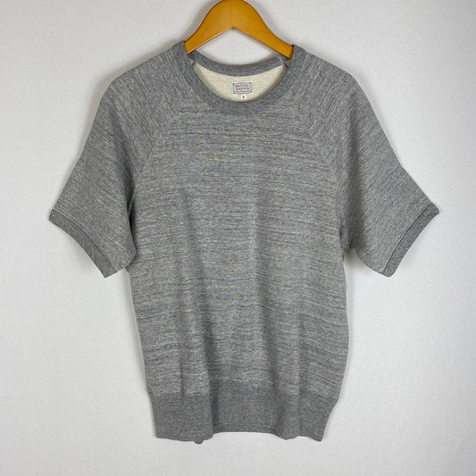 【中古品】【メンズ】 The REAL McCOY'S ザリアルマッコイズ 9oz LOOPWHEEL S/S SWEATSHIRT MC24120 9オンス ループホイール ショートスリーブ スウェットシャツ トップス プルオーバー トレーナー 145-260413-ks-09-tei サイズ：M カラー：グレー 万代Net店