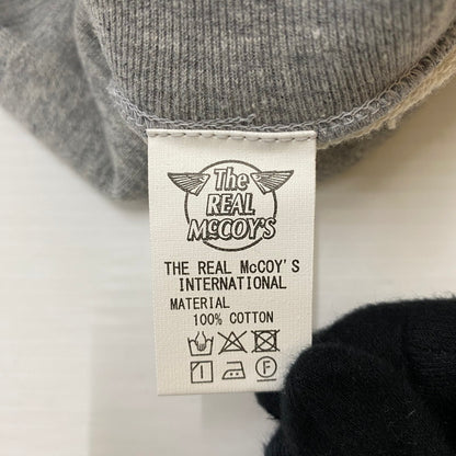 【中古品】【メンズ】 The REAL McCOY'S ザリアルマッコイズ 9oz LOOPWHEEL S/S SWEATSHIRT MC24120 9オンス ループホイール ショートスリーブ スウェットシャツ トップス プルオーバー トレーナー 145-260413-ks-09-tei サイズ：M カラー：グレー 万代Net店