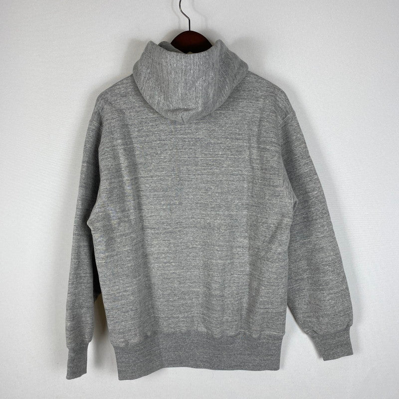 【中古品】【メンズ】 The REAL McCOY'S ザリアルマッコイズ 10oz MILITARY PRINT HOODED SWEATSHIRT MC24108 10オンス ミリタリー プリント フーデッド スウェットシャツ トップス プルオーバーパーカー 145-260413-ks-10-tei サイズ：M カラー：グレー 万代Net店