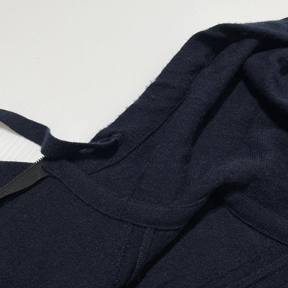 【中古品】【メンズ】 JOHN SMEDLEY ジョン スメドレー MERINO WOOL ZIP PARKA メリノ ウール ジップパーカー トップス フルジップパーカー 141-260523-ko-14-tei サイズ：M カラー：ブラック系 万代Net店