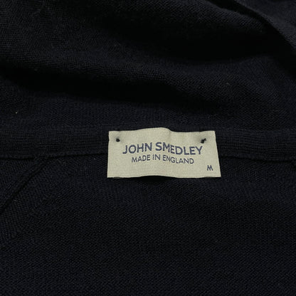【中古品】【メンズ】 JOHN SMEDLEY ジョン スメドレー MERINO WOOL ZIP PARKA メリノ ウール ジップパーカー トップス フルジップパーカー 141-260523-ko-14-tei サイズ：M カラー：ブラック系 万代Net店
