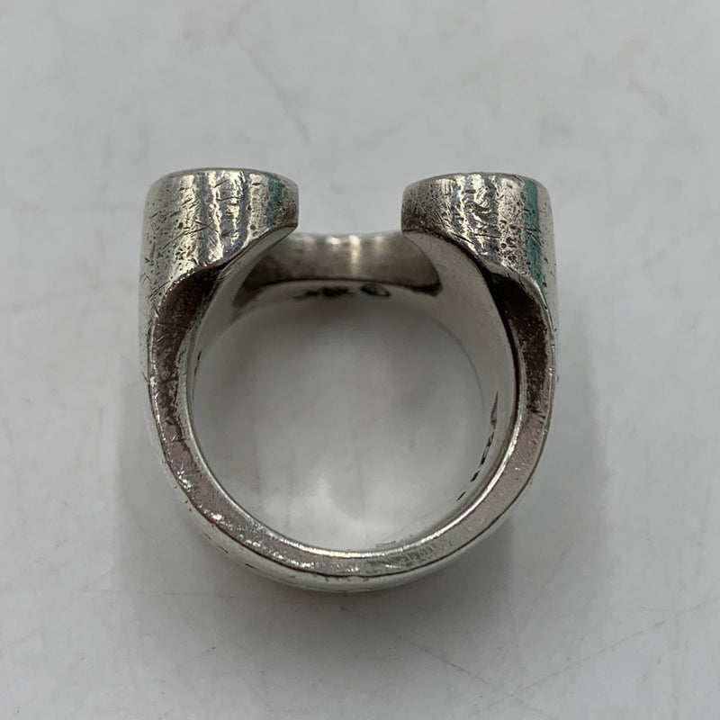【中古品】【メンズ】 TENDERLOIN テンダーロイン H.S RING SILVER STONE CHICK ホースシューリング シルバー チク アクセサリー 指輪 192-260709-ko-12-tei カラー：シルバー 万代Net店