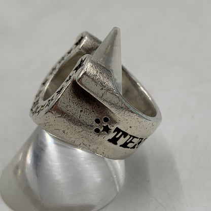【中古品】【メンズ】 TENDERLOIN テンダーロイン H.S RING SILVER STONE CHICK ホースシューリング シルバー チク アクセサリー 指輪 192-260709-ko-12-tei カラー：シルバー 万代Net店