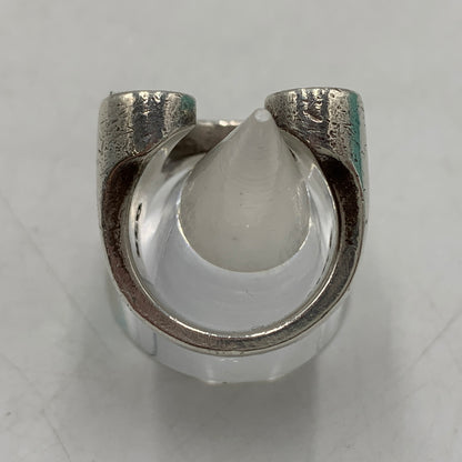 【中古品】【メンズ】 TENDERLOIN テンダーロイン H.S RING SILVER STONE CHICK ホースシューリング シルバー チク アクセサリー 指輪 192-260709-ko-12-tei カラー：シルバー 万代Net店