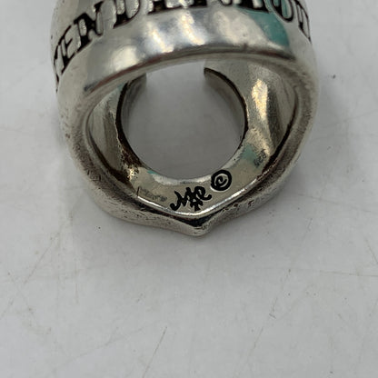 【中古品】【メンズ】 TENDERLOIN テンダーロイン H.S RING SILVER STONE CHICK ホースシューリング シルバー チク アクセサリー 指輪 192-260709-ko-12-tei カラー：シルバー 万代Net店