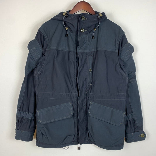 【中古品】【メンズ】 COLIMBO コリンボ HELIBORNE PARKA WINDPROOF LIGHT HELIBORNE ヘリボーンパーカー ウィンドルーフ ライト アウター コットン ナイロンジャケット 145-260410-ko-17-tei サイズ：S カラー：ネイビー 万代Net店