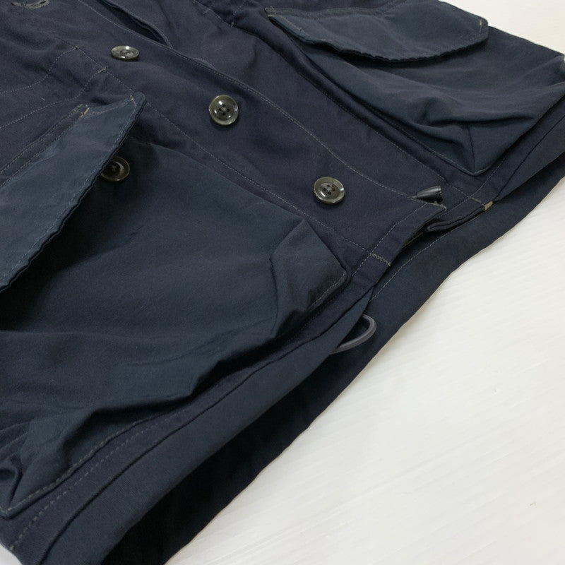 【中古品】【メンズ】 COLIMBO コリンボ HELIBORNE PARKA WINDPROOF LIGHT HELIBORNE ヘリボーンパーカー ウィンドルーフ ライト アウター コットン ナイロンジャケット 145-260410-ko-17-tei サイズ：S カラー：ネイビー 万代Net店