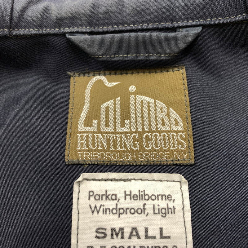 【中古品】【メンズ】 COLIMBO コリンボ HELIBORNE PARKA WINDPROOF LIGHT HELIBORNE ヘリボーンパーカー ウィンドルーフ ライト アウター コットン ナイロンジャケット 145-260410-ko-17-tei サイズ：S カラー：ネイビー 万代Net店