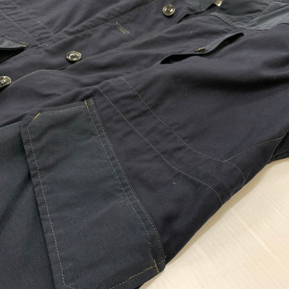 【中古品】【メンズ】 COLIMBO コリンボ HELIBORNE PARKA WINDPROOF LIGHT HELIBORNE ヘリボーンパーカー ウィンドルーフ ライト アウター コットン ナイロンジャケット 145-260410-ko-17-tei サイズ：S カラー：ネイビー 万代Net店