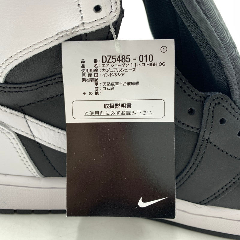 【中古品】【メンズ】 NIKE ナイキ AIR JORDAN 1 RETRO HIGH OG BLACK WHITE DZ5485-010 エアジョーダン1 レトロ ハイ スニーカー 靴 160-260618-ko-16-tei サイズ：29cm カラー：ブラックホワイト 万代Net店