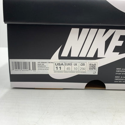 【中古品】【メンズ】 NIKE ナイキ AIR JORDAN 1 RETRO HIGH OG BLACK WHITE DZ5485-010 エアジョーダン1 レトロ ハイ スニーカー 靴 160-260618-ko-16-tei サイズ：29cm カラー：ブラックホワイト 万代Net店