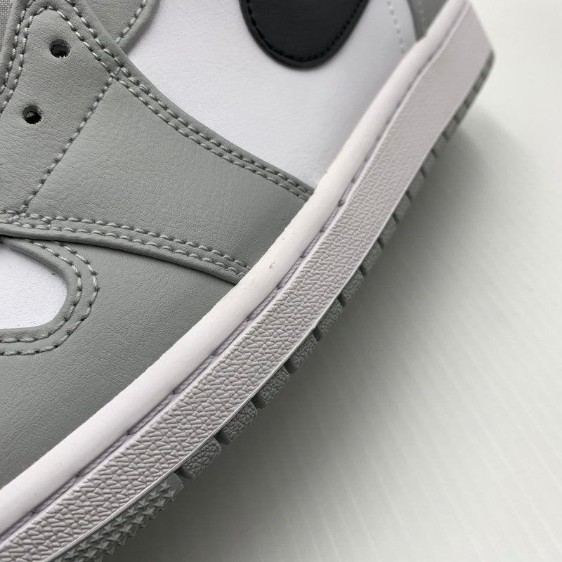 【中古品】【メンズ】 NIKE ナイキ AIR JORDAN 1 MID LIGHT SMOKE GREY WHITE BLACK 554724-092 エアジョーダン1 ミッド スニーカー 靴 シューズ 160-260711-ko-08-tei サイズ：29cm カラー：ホワイトグレー 万代Net店