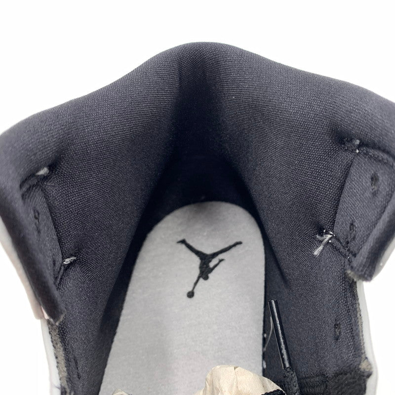 【中古品】【メンズ】 NIKE ナイキ AIR JORDAN 1 MID LIGHT SMOKE GREY WHITE BLACK 554724-092 エアジョーダン1 ミッド スニーカー 靴 シューズ 160-260711-ko-08-tei サイズ：29cm カラー：ホワイトグレー 万代Net店