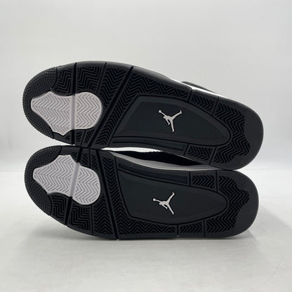 【中古品】【メンズ】 AIR JORDAN 4 RETRO "WHITE THUNDER" FQ8138-001 エアジョーダン4 レトロ ホワイト サンダー スニーカー 靴 シューズ 160-260415-yo-06-fuzh サイズ：28.5cm カラー：ブラック/ホワイト 万代Net店