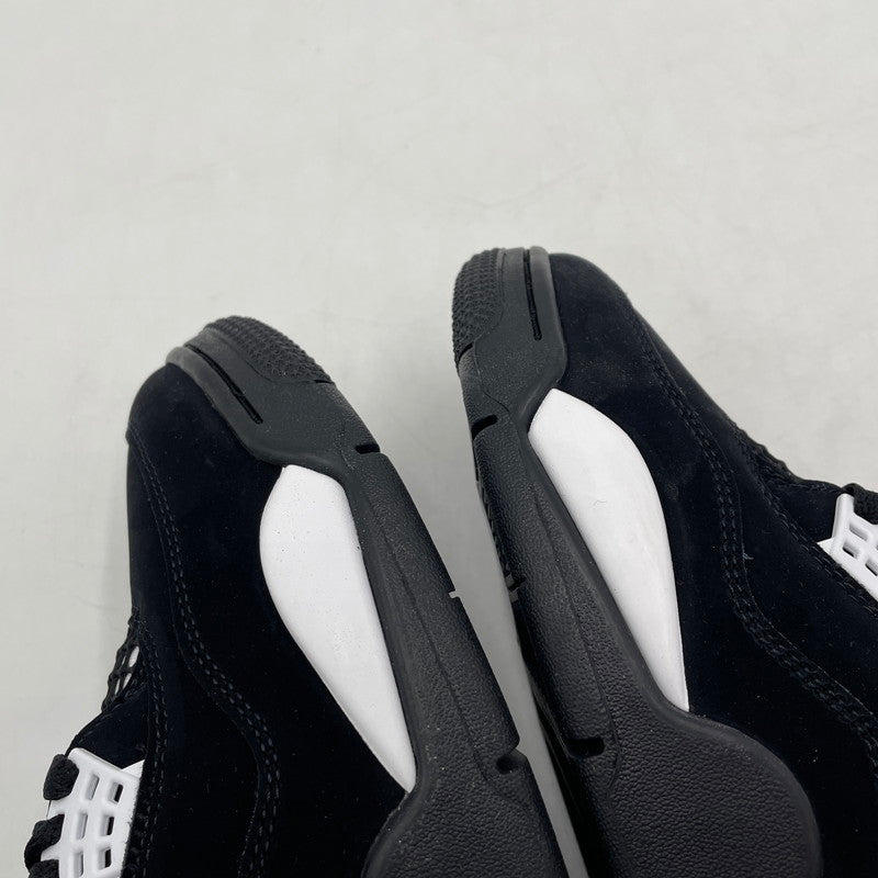【中古品】【メンズ】 AIR JORDAN 4 RETRO "WHITE THUNDER" FQ8138-001 エアジョーダン4 レトロ ホワイト サンダー スニーカー 靴 シューズ 160-260415-yo-06-fuzh サイズ：28.5cm カラー：ブラック/ホワイト 万代Net店
