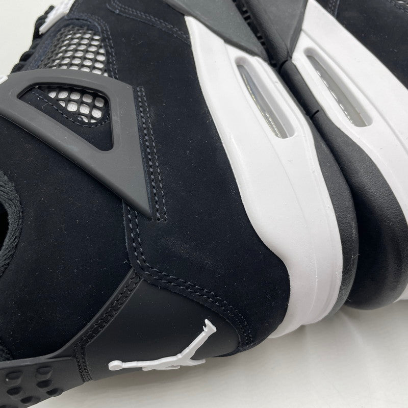 【中古品】【メンズ】 AIR JORDAN 4 RETRO "WHITE THUNDER" FQ8138-001 エアジョーダン4 レトロ ホワイト サンダー スニーカー 靴 シューズ 160-260415-yo-06-fuzh サイズ：28.5cm カラー：ブラック/ホワイト 万代Net店