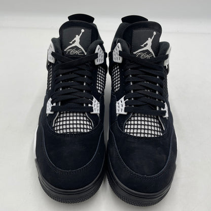 【中古品】【メンズ】 AIR JORDAN 4 RETRO "WHITE THUNDER" FQ8138-001 エアジョーダン4 レトロ ホワイト サンダー スニーカー 靴 シューズ 160-260415-yo-06-fuzh サイズ：28.5cm カラー：ブラック/ホワイト 万代Net店
