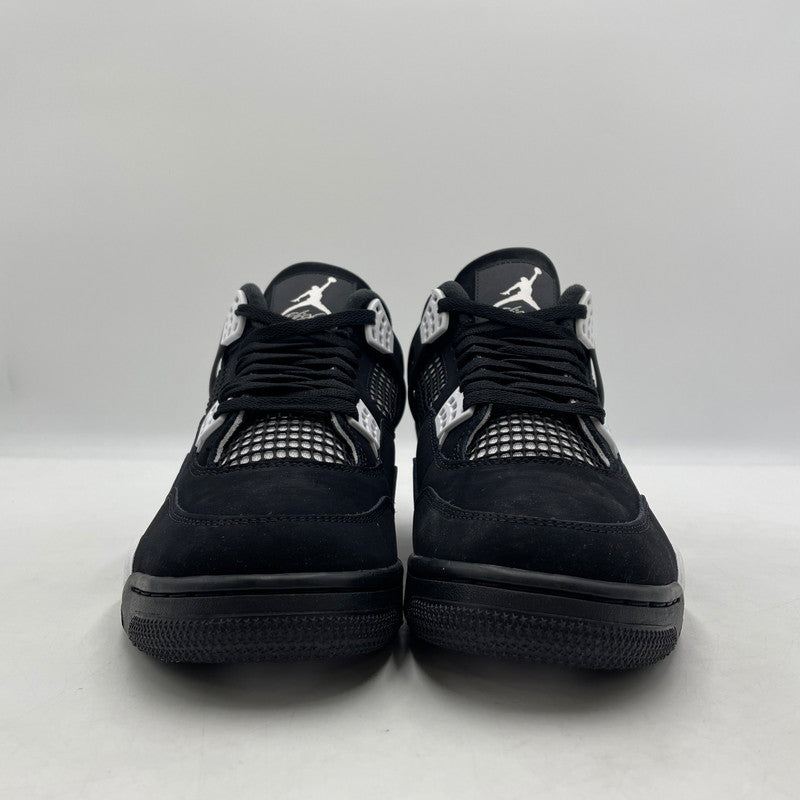 【中古品】【メンズ】 AIR JORDAN 4 RETRO "WHITE THUNDER" FQ8138-001 エアジョーダン4 レトロ ホワイト サンダー スニーカー 靴 シューズ 160-260415-yo-06-fuzh サイズ：28.5cm カラー：ブラック/ホワイト 万代Net店
